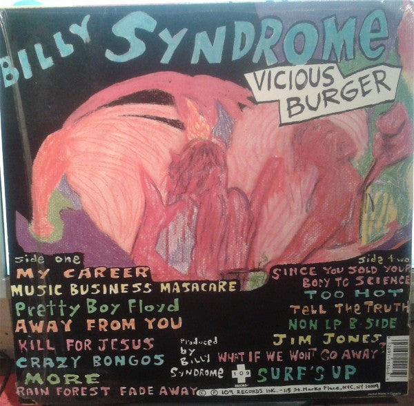Billy Syndrome : Vicious Burger (LP, Album)