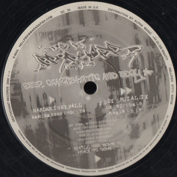 The DJ Producer : Deep, Charismatic And Edgy (12")
