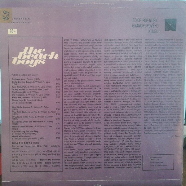 The Beach Boys : The Beach Boys (LP, Comp, Mono, Club)