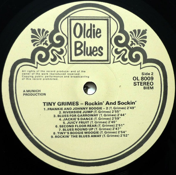 Tiny Grimes : Rockin' And Sockin' (LP, Comp, RM)