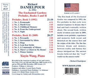Richard Danielpour, Xiayin Wang : The Enchanted Garden : Preludes, Books I And II (CD)