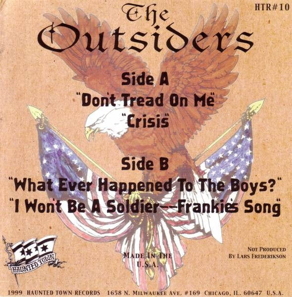 Outsiders (6) : Don't Tread On Me (7", EP, Blu)