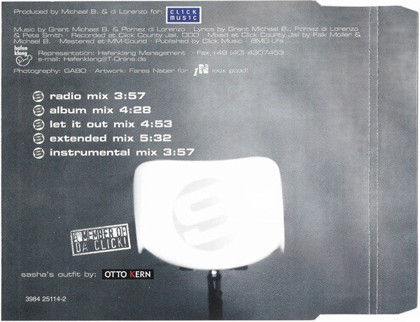 Sasha (5) : If You Believe (CD, Maxi)