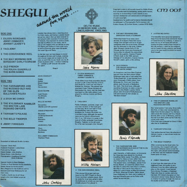 Shegui : Around The World For Sport (Irish And Scottish Music) (LP, Album)
