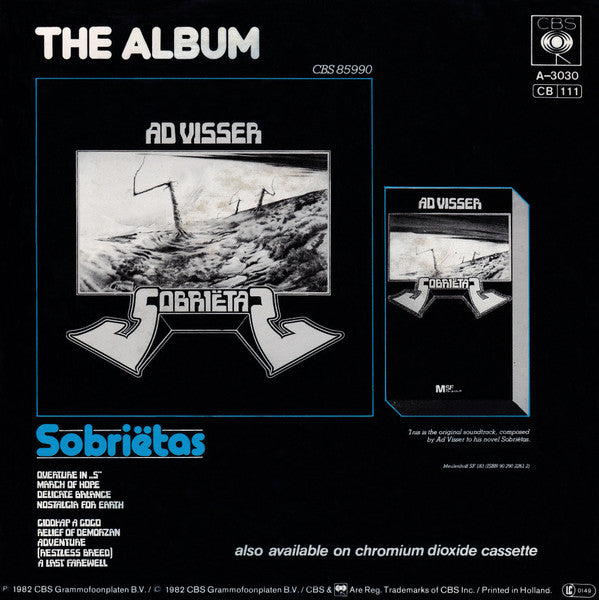 Ad Visser : Nostalgia For Earth (7", Single)