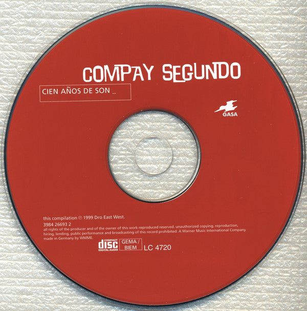 Compay Segundo : Cien Años De Son (CD, Comp)