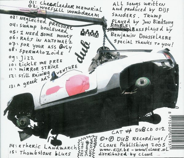 Dijf Sanders : To Be A Bob (CD, Album)