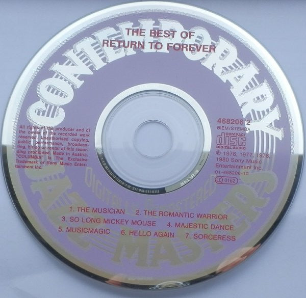 Return To Forever : The Best Of Return To Forever (CD, Comp, RE)