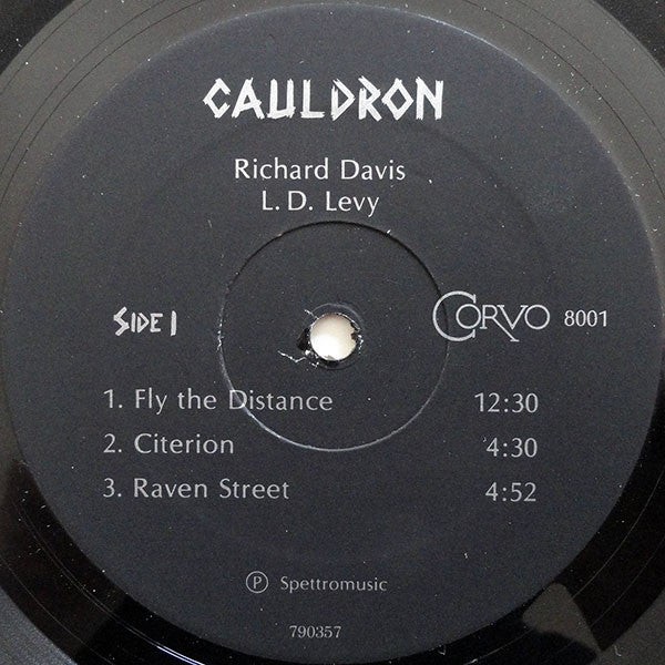 Richard Davis (2), L.D. Levy : Cauldron (LP)