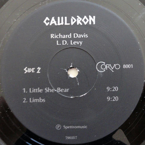 Richard Davis (2), L.D. Levy : Cauldron (LP)