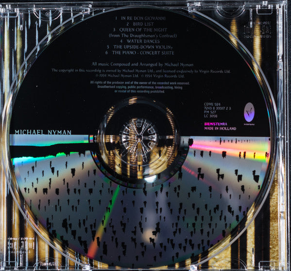 Michael Nyman : Live (CD, Album)