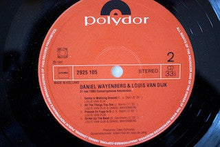Daniel Wayenberg & Louis Van Dijk : 31 Mei 1980 Concertgebouw Amsterdam (LP, Album)