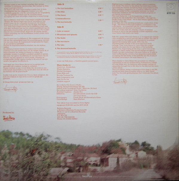 Louis van Dijk : Aquarelles (LP, Album)