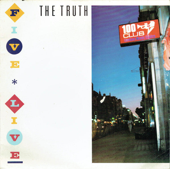 The Truth (6) : Five Live (12", EP)