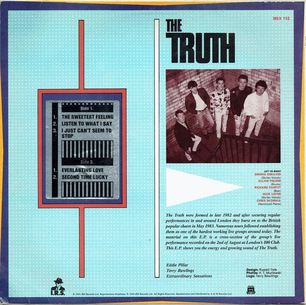 The Truth (6) : Five Live (12", EP)