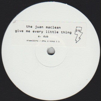 The Juan MacLean : Give Me Every Little Thing (12", W/Lbl)