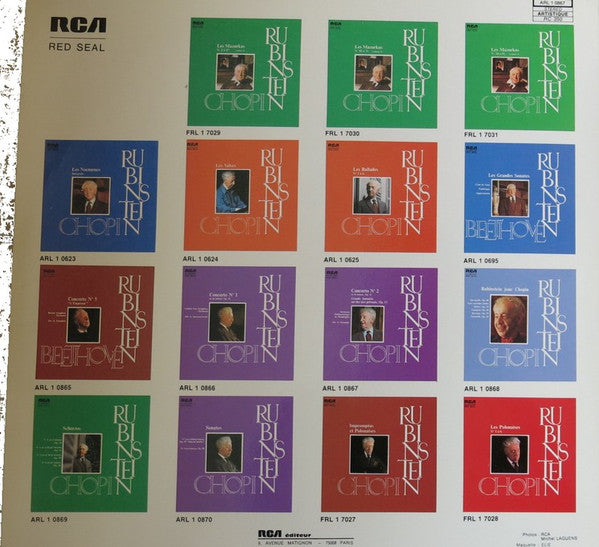 Frédéric Chopin, Arthur Rubinstein, The Philadelphia Orchestra, Eugene Ormandy : Concerto No. 2 En Fa Mineur, Op. 21/ Grande Fantaisie Sur Des Airs Polonais, Op. 13 (LP, Album, RE, Gat)