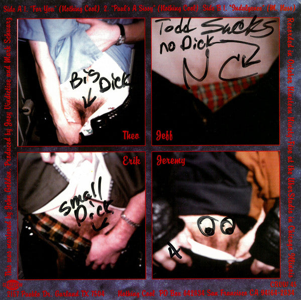 Nothing Cool : Losers Hall Of Fame (7", EP, Pur)