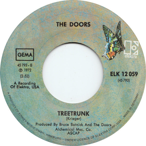 The Doors : Get Up And Dance / Treetrunk (7", Single)