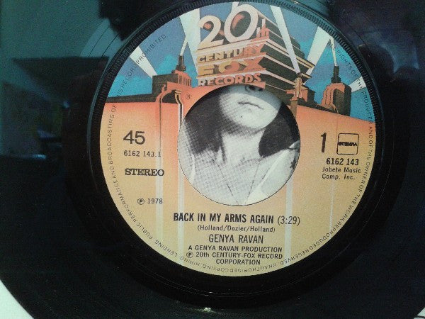 Genya Ravan : Back In My Arms Again (7", Single)