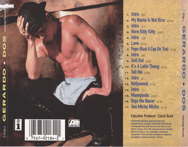 Gerardo : Dos (CD, Album, ARC)