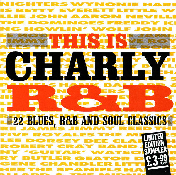 Various : This Is Charly R&B (CD, Comp, Ltd, Smplr)