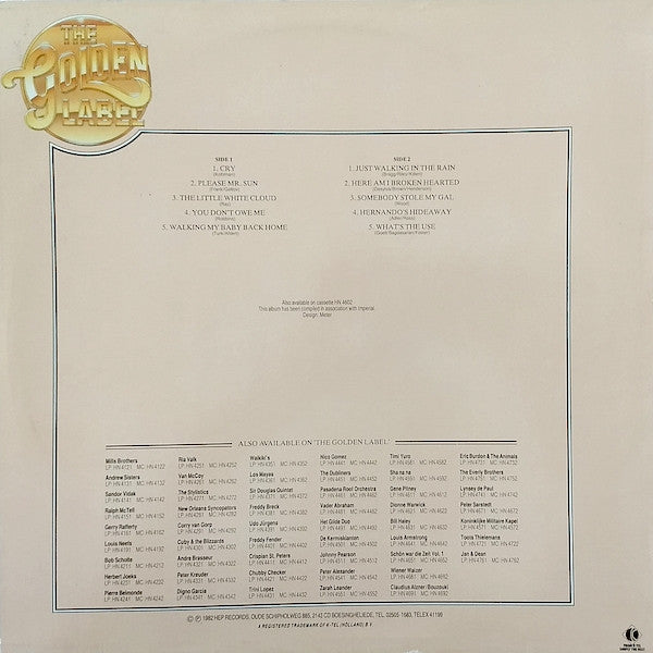 Johnnie Ray : The Best Of Johnnie Ray (LP, Comp)