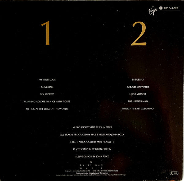 John Foxx : The Golden Section (LP, Album)