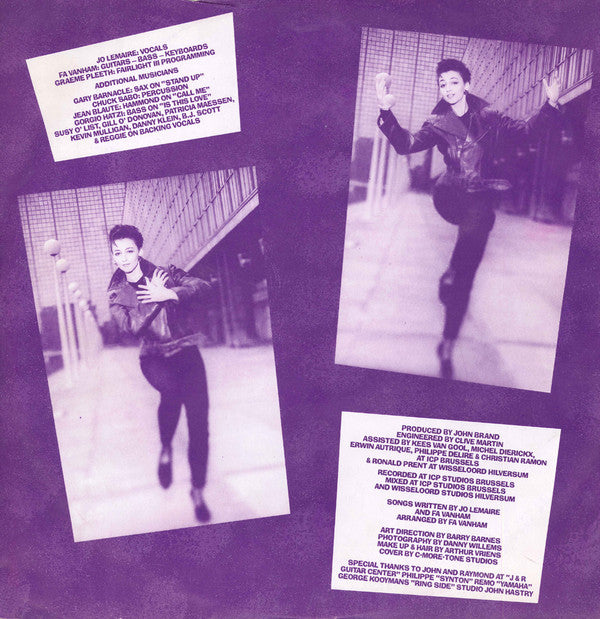 Jo Lemaire : Stand Up (LP, Album)