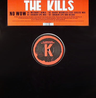 The Kills : No Wow (12")