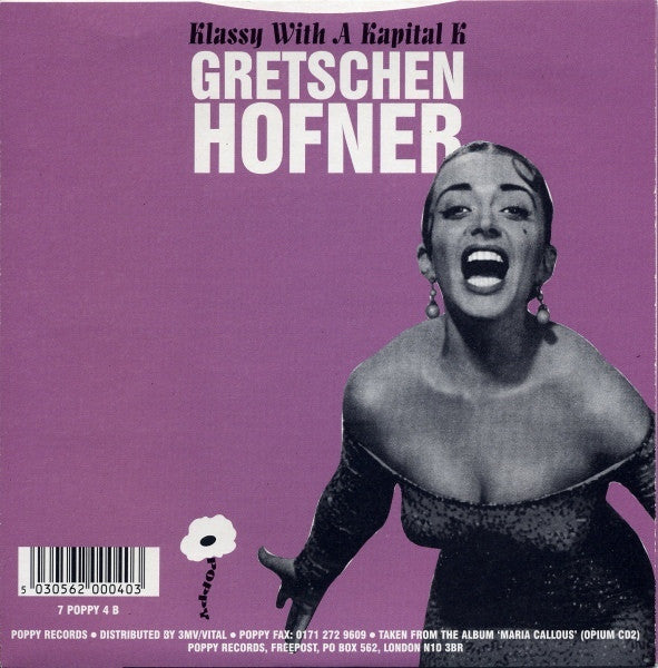 Gretschen Hofner : Welcome To My Judy Garland Life (7", Single)