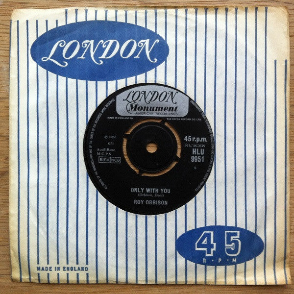 Roy Orbison : Goodnight (7", Single)