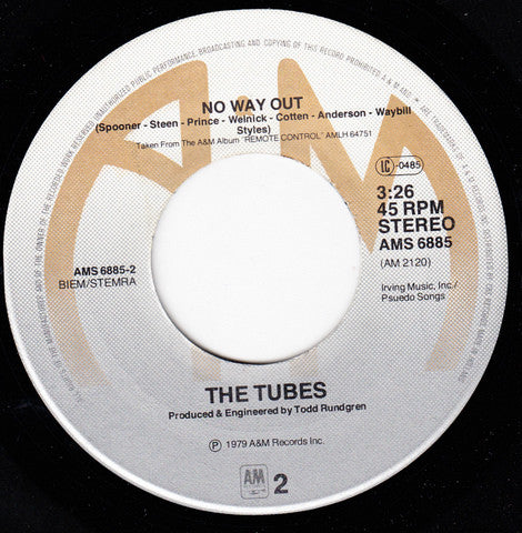 The Tubes : Prime Time (7", Single)