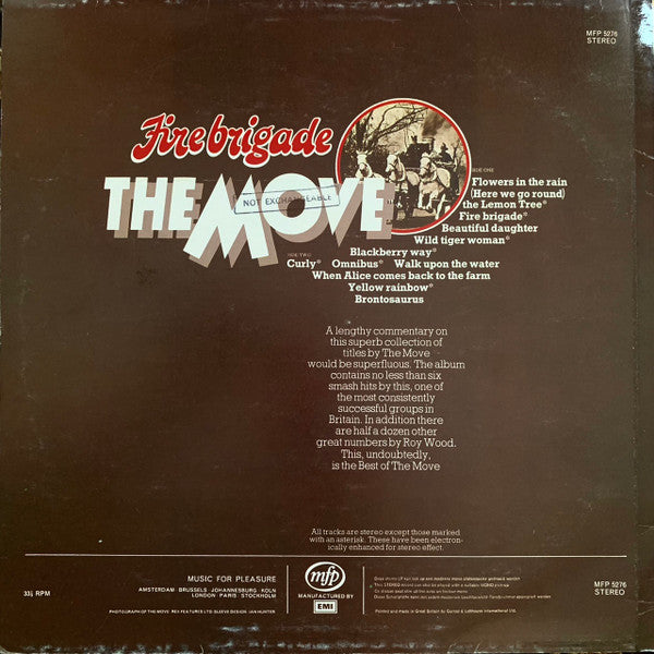 The Move : Fire Brigade (LP, Comp)