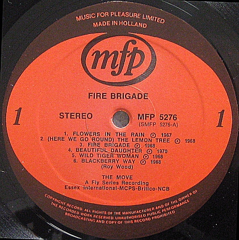 The Move : Fire Brigade (LP, Comp)