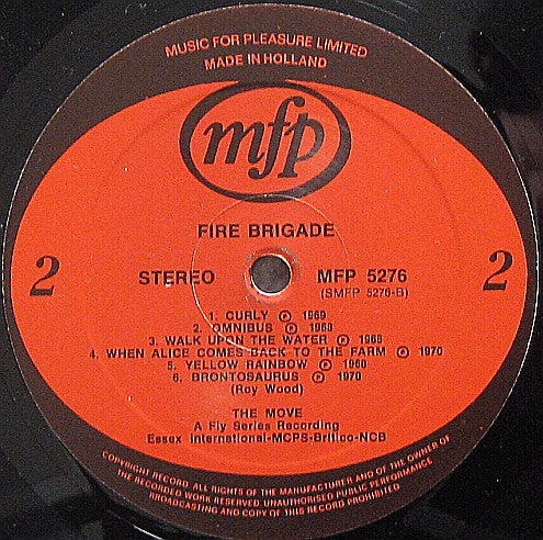 The Move : Fire Brigade (LP, Comp)