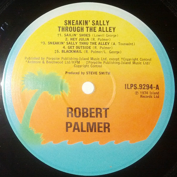 Robert Palmer : Sneakin' Sally Through The Alley (LP, Album, RP)
