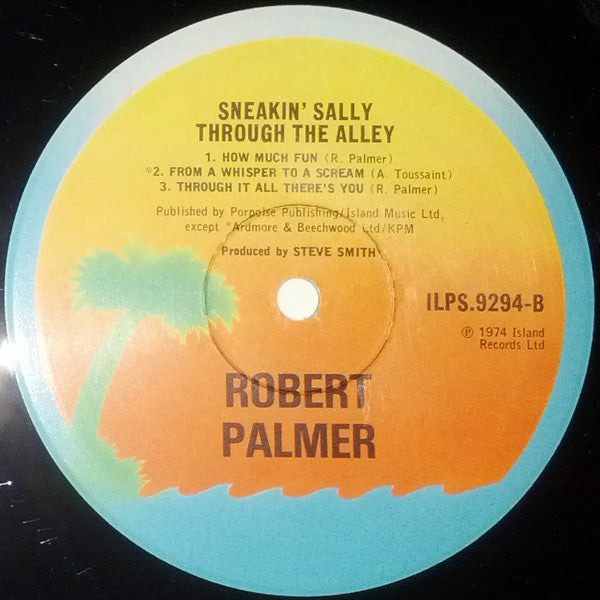 Robert Palmer : Sneakin' Sally Through The Alley (LP, Album, RP)
