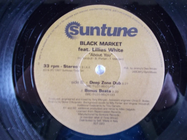 Black Market (16) Featuring Lillias White : About You (12")