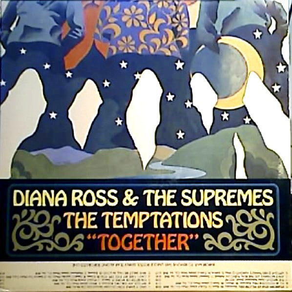 The Supremes With The Temptations : Together (LP, Album)