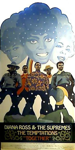 The Supremes With The Temptations : Together (LP, Album)