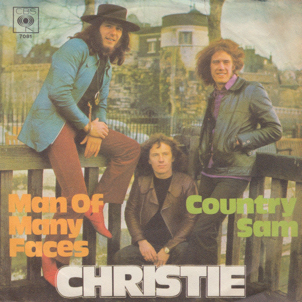 Christie : Man Of Many Faces / Country Sam (7", Single)