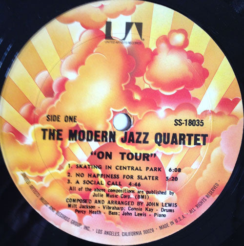 The Modern Jazz Quartet : On Tour (LP, Album, RE)
