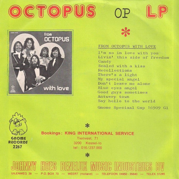 Octopus (5) : Sherry / Turn Me On (7", Single)