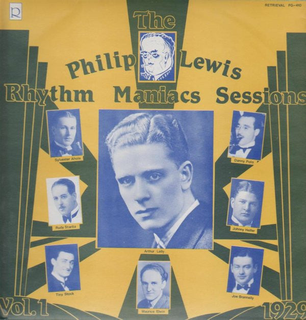 Philip Lewis (4) : The Philip Lewis Rhythm Maniacs Volume 1. 1929  (LP, Comp)