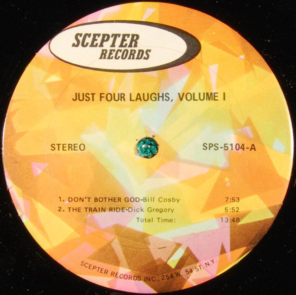 Flip Wilson, Redd Foxx, Bill Cosby, Dick Gregory : Just Four Laughs! Volume 1 (LP)