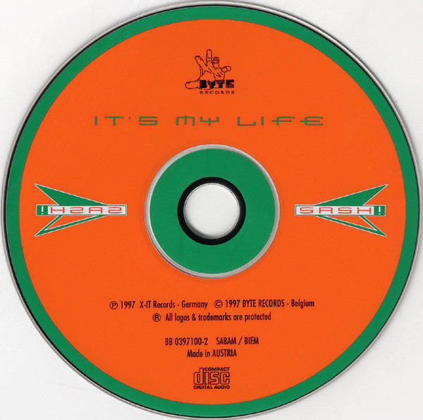 Sash! : It's My Life (CD, Album)