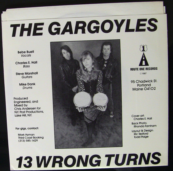 The Gargoyles (2) : Jacuzzi Jungle / 13 Wrong Turns (7", Single)
