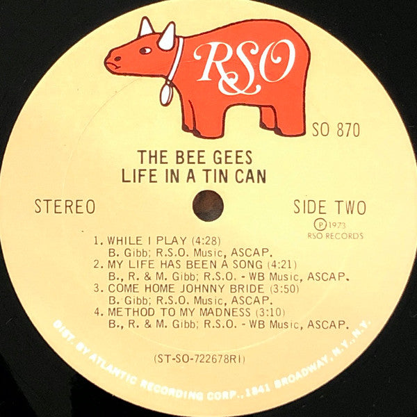 The Bee Gees* : Life In A Tin Can (LP, Album, RI )