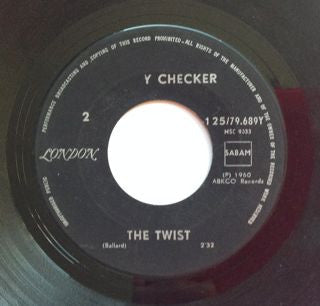 Chubby Checker : Let's Twist Again / The Twist  (7", Single)